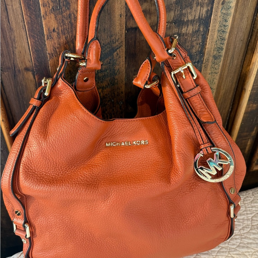 Michael Kors Burnt Orange Shoulder Bag